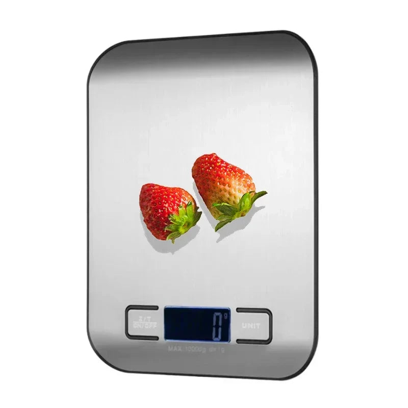 ™ Kitchen Scale: LCD Display Stainless Steel Electronic Food Postal Balance