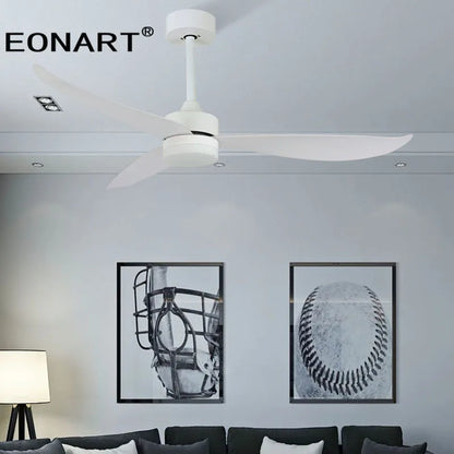DecorBites™ 46" Plastic Blade Ceiling Fan with Remote Control for Living Room