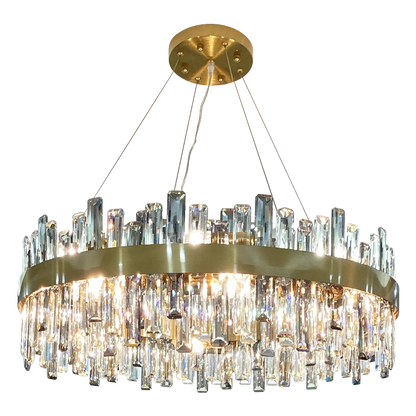 DecorBites™ Crystal Chandelier: Modern Luxury, High-end, Creative Design for Living Room, Bedroom, Kitchen