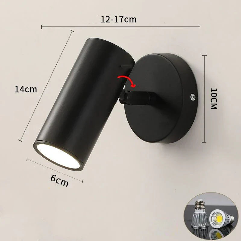 DecorBites™ LED Wall Light with USB Phone Charging - Modern Multipurpose Home Decor