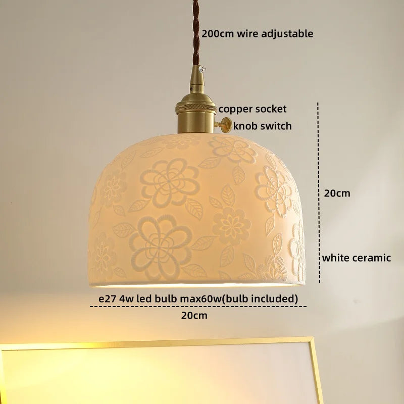 DecorBites™ LED Hanging Lamp Modern Style Nordic Pendant Lights Fixtures for Bedroom Living Room
