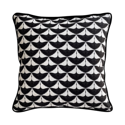 DecorBites™ Chinoiserie Sunset Glow Landscape Accent Cushion Cover - Exquisite Retro Decor Pillowcase