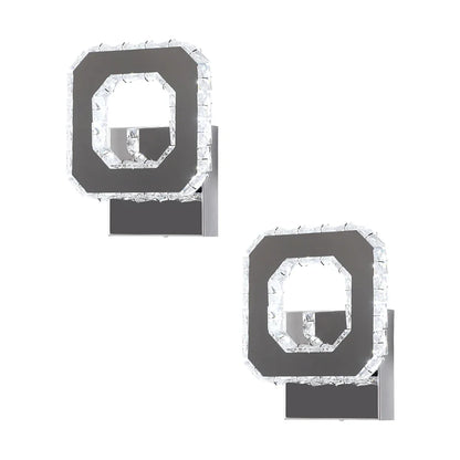 DecorBites™ Crystal Led Wall Sconce | Modern Minimalist Living Room Lighting