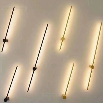 DecorBites™ LED Wall Lamps: Nordic Modern Design for Living Room and Bedroom