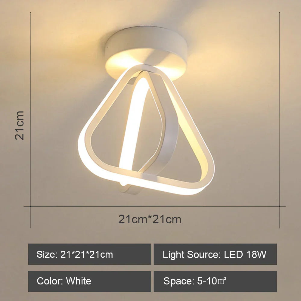 DecorBites™ LED Ceiling Light for Modern Living Room Bedroom Lighting