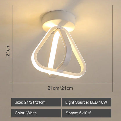 DecorBites™ LED Ceiling Light for Modern Living Room Bedroom Lighting