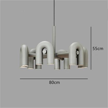 DecorBites™ Cirkus Tube Wall Lamp: Minimalist U-shaped Sconce for Bedside Reading & Decor