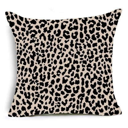 DecorBites™ Animal Print Pillowcase Cushion Cover Home Decoration for Sofa