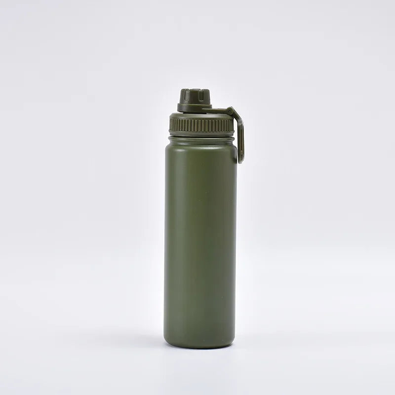 DecorBites™ 750ml Stainless Steel Insulated Sports Water Bottle Vacuum Thermos
