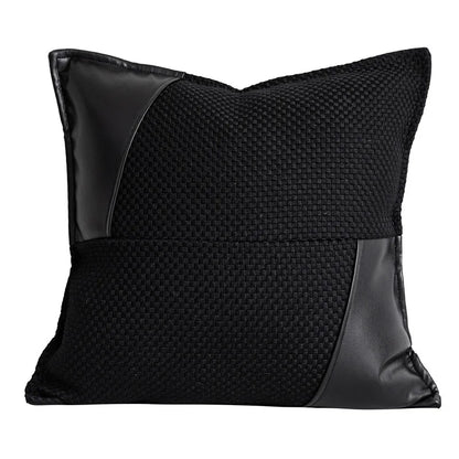 DecorBites™ Jungle Plant Raccoon Embroidered Throw Pillow Cover for Couch Sofa Bed