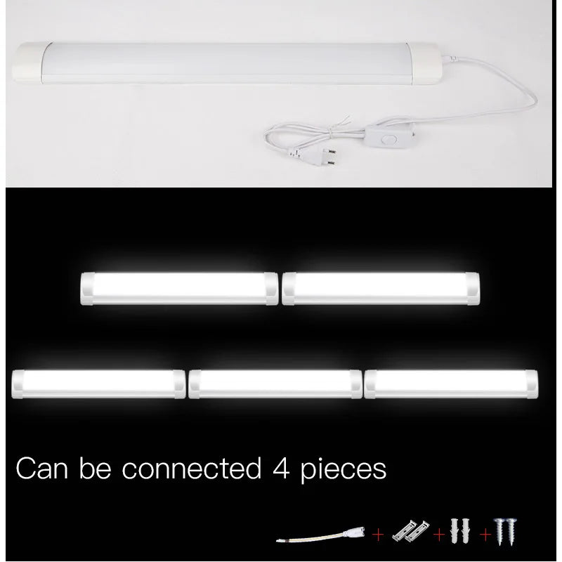 DecorBites™ LED Tube Fixture Lamp Light 220V for Living Room Lighting