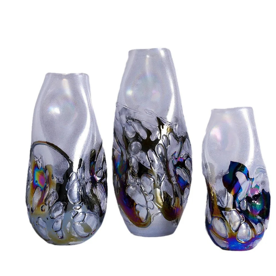 ™ Gradient Glass Vase for Home Decor and Floral Arrangements