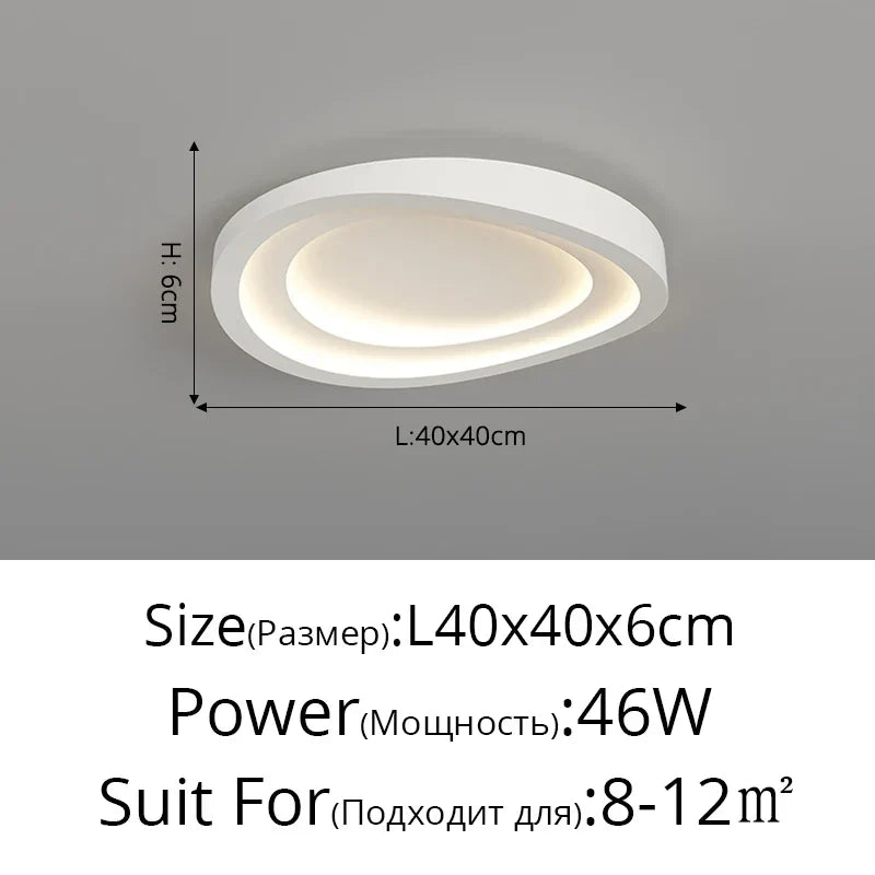DecorBites™ LED Flower Chandelier for Modern Bedroom Ceiling Lamps - Indoor Lighting for Home