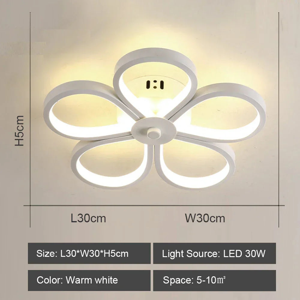 DecorBites™ LED Ceiling Light for Modern Living Room Bedroom Lighting