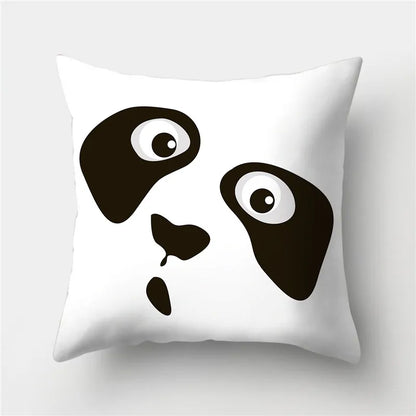 DecorBites™ Geometric Stripes Pillowcase 45x45cm Polyester Cushion Cover for Living Room