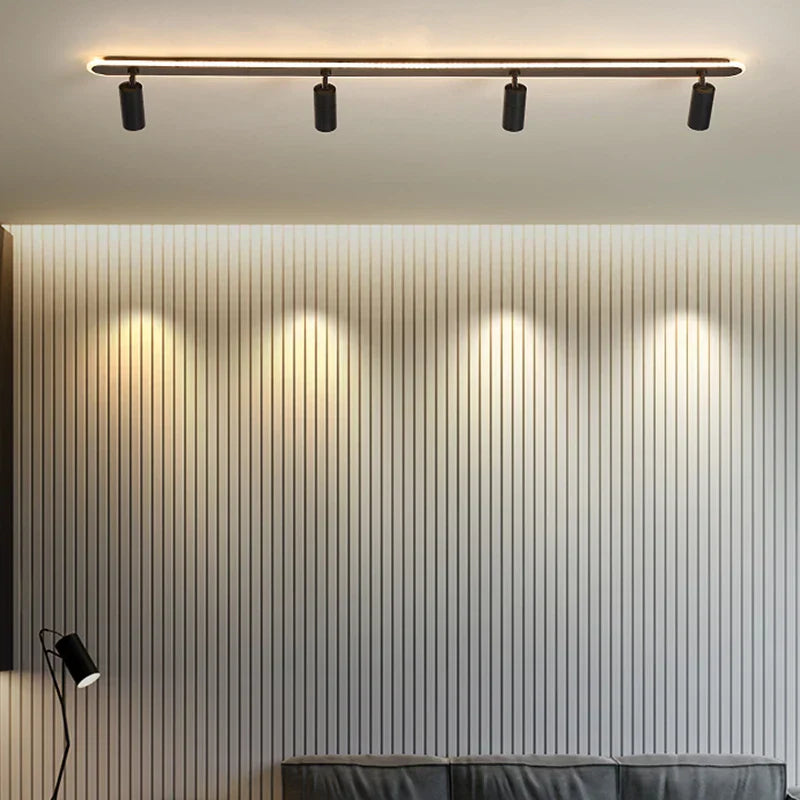 DecorBites™ Black LED Ceiling Spotlights for Living Room Kitchen Bedroom Decor