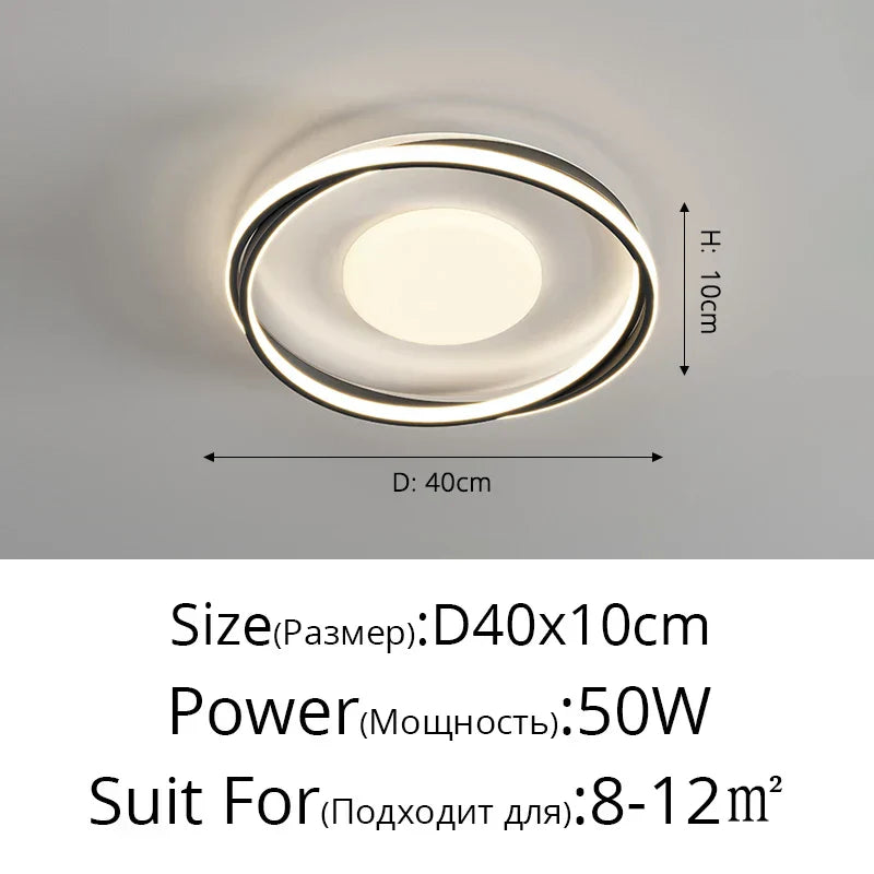 DecorBites™ Acrylic Chandelier: Minimalist Indoor Light for Living Room, Bedroom, and Kitchen