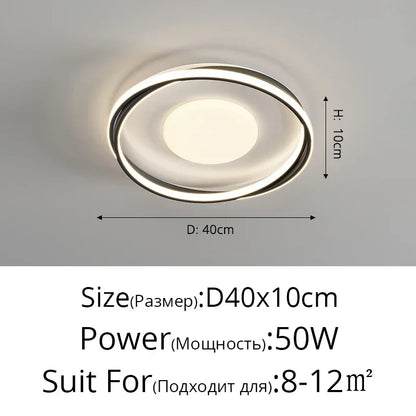 DecorBites™ Acrylic Chandelier: Minimalist Indoor Light for Living Room, Bedroom, and Kitchen