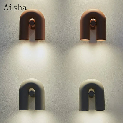 DecorBites™ LED U-shaped Wall Lamp for Bedroom and Living Room