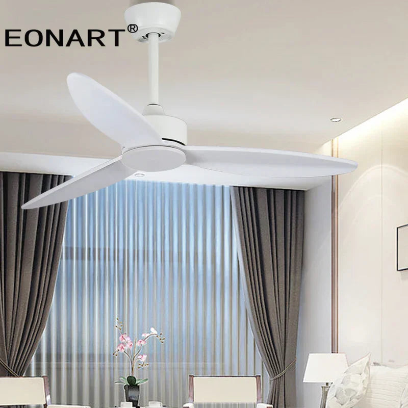 DecorBites™ 60" Modern DC Ceiling Fan with LED Light and Remote Control