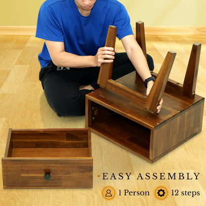 Sofia Solid Wood Nightstand