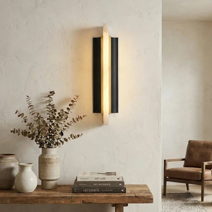 Alabaster Blade Wall Sconce