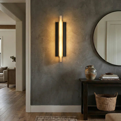 Alabaster Blade Wall Sconce