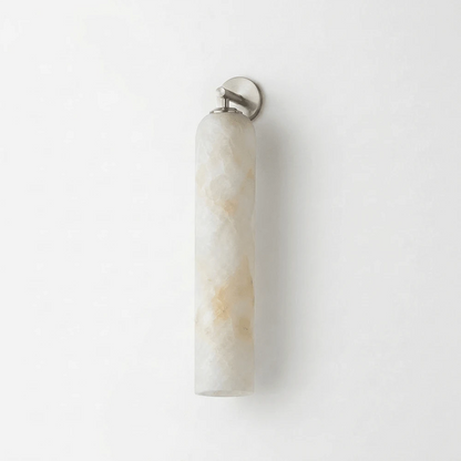Alabaster Tube Cylinder Wall Sconce