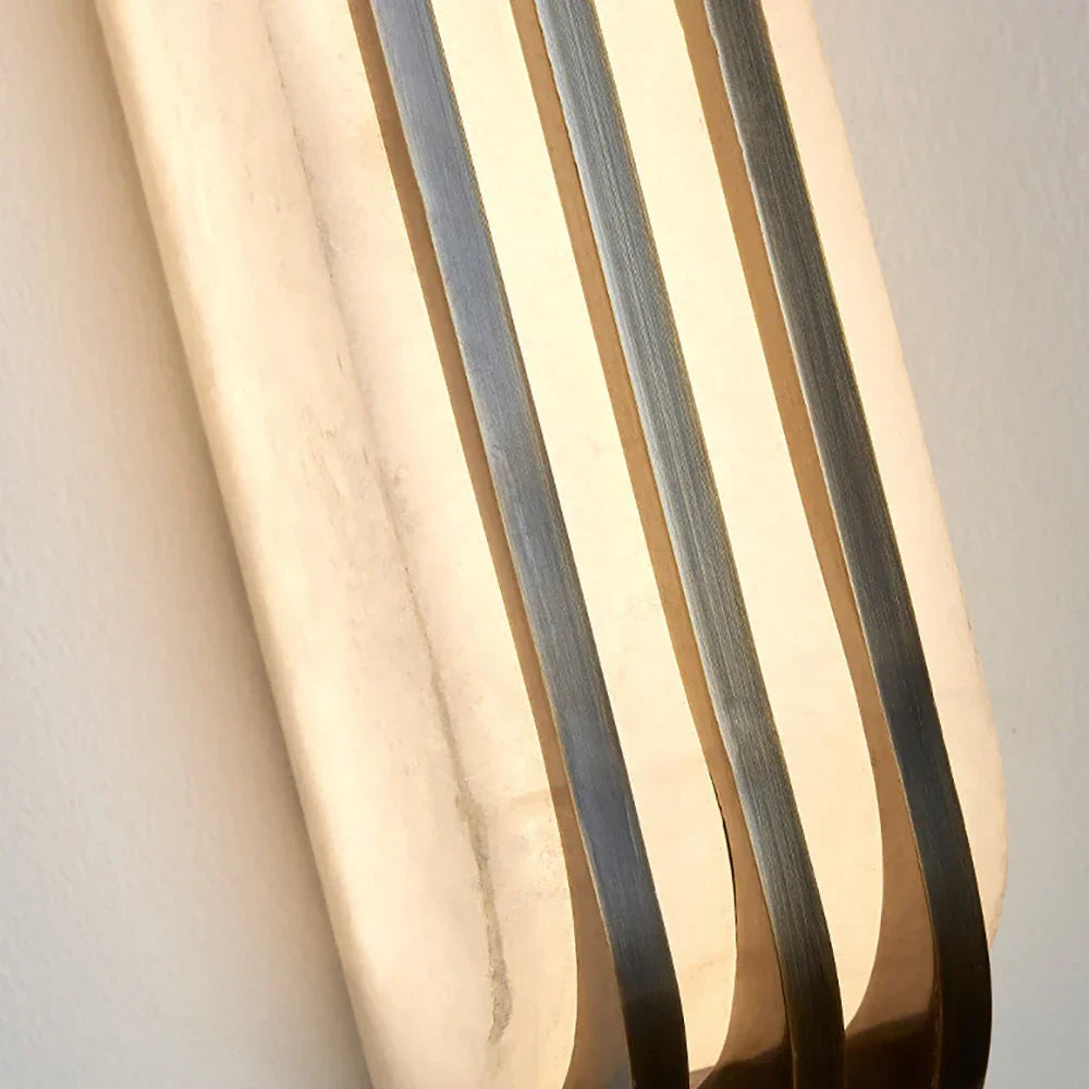 Virex Layered Alabaster Wall Light