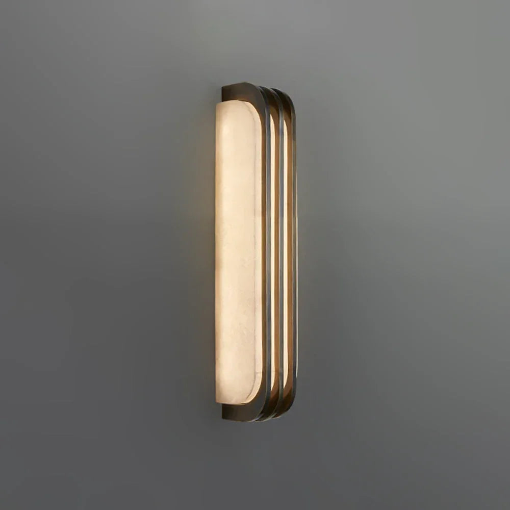 Virex Layered Alabaster Wall Light