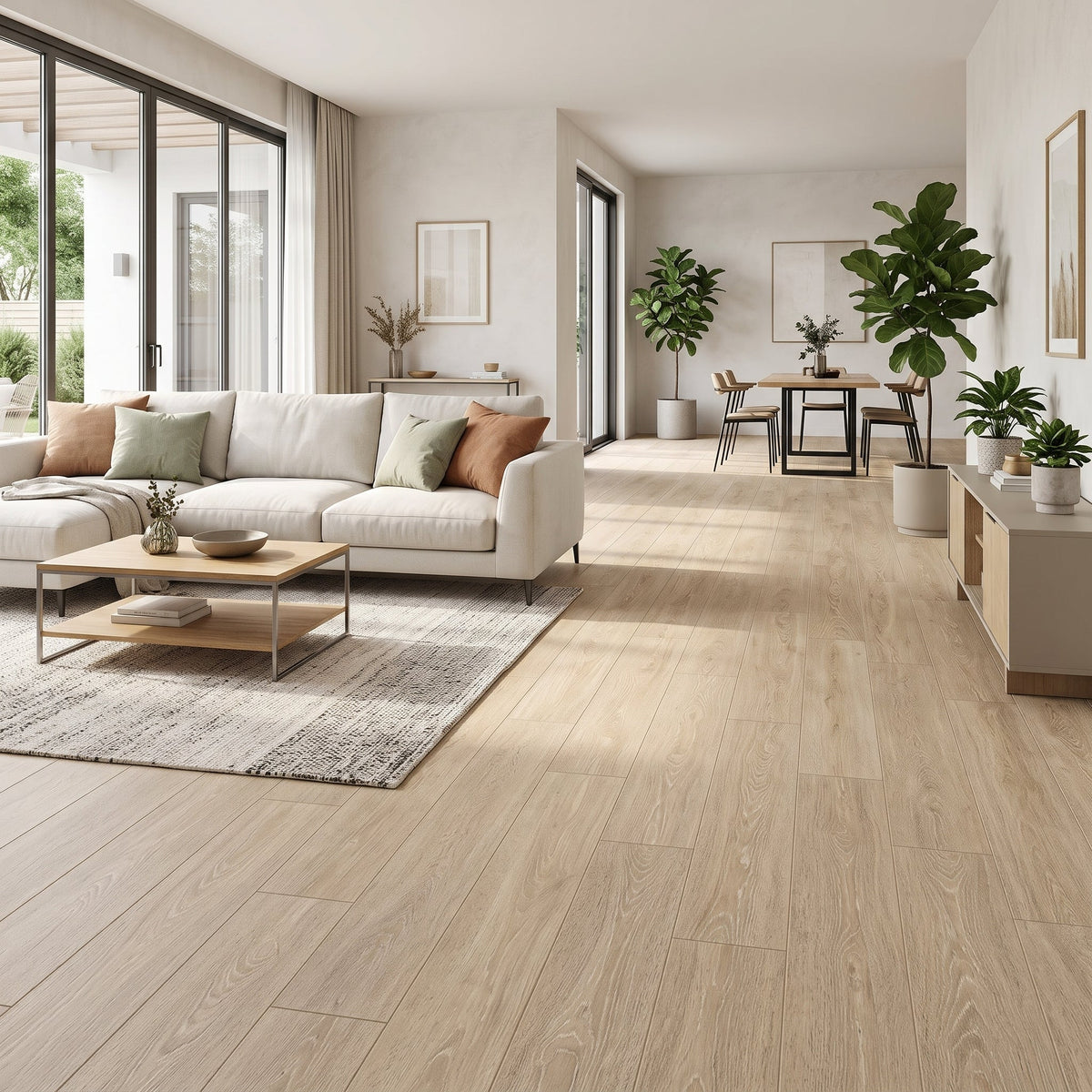 Spirit Elegant Oak Wood Look Porcelain Tiles 8x40