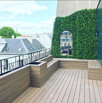 Spring Sensation Artificial Vertical Garden Green Wall Panel 40×40in 11 SQ FT – UV Resistant – Commercial Grade