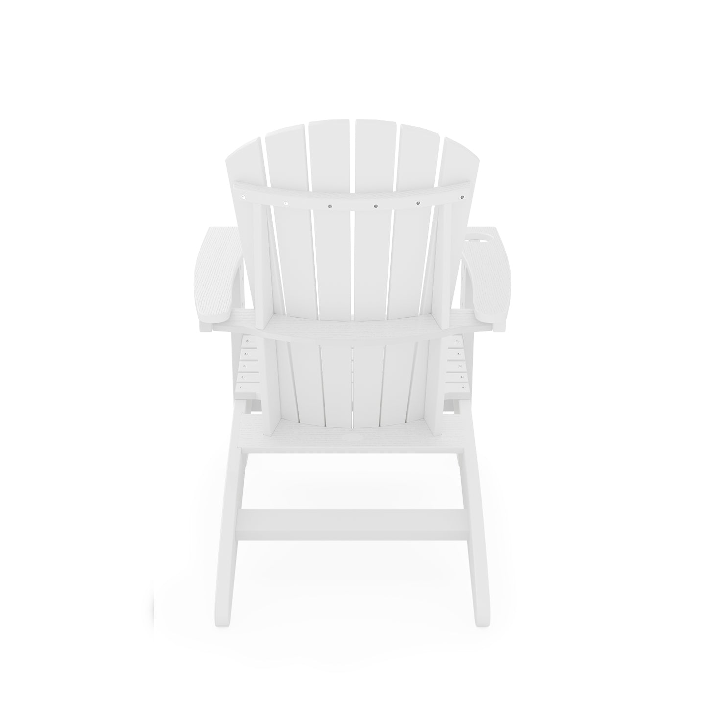 SoPoly St Simons Curved Back Adirondack Chair