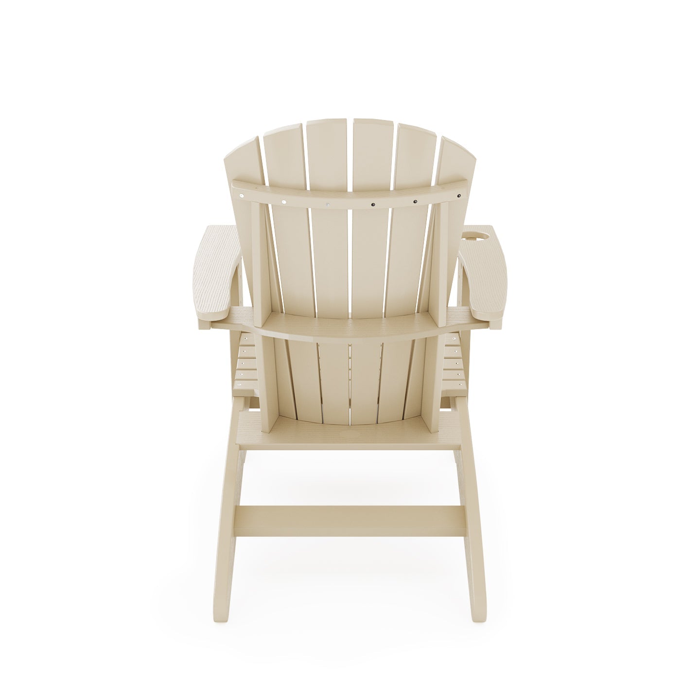 SoPoly St Simons Curved Back Adirondack Chair
