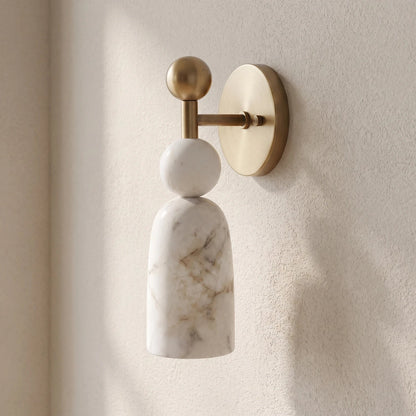 Flume Alabaster Wall Lamp