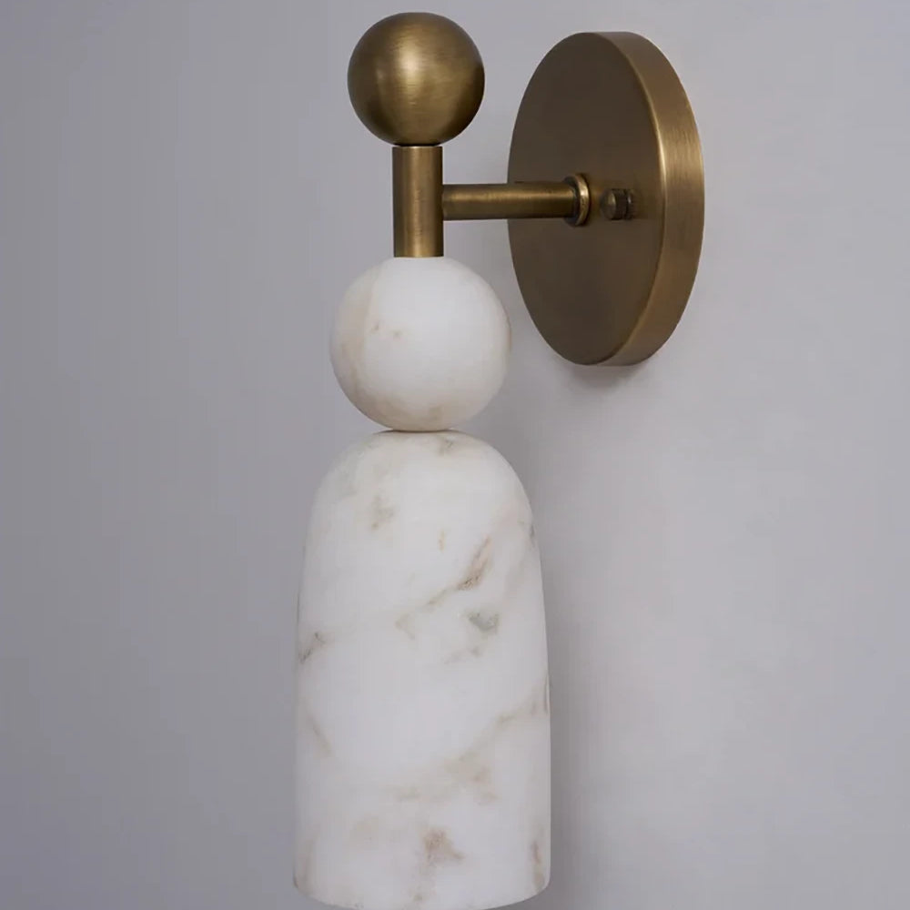 Flume Alabaster Wall Lamp