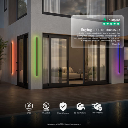 Svelte RGB Outdoor Lamp