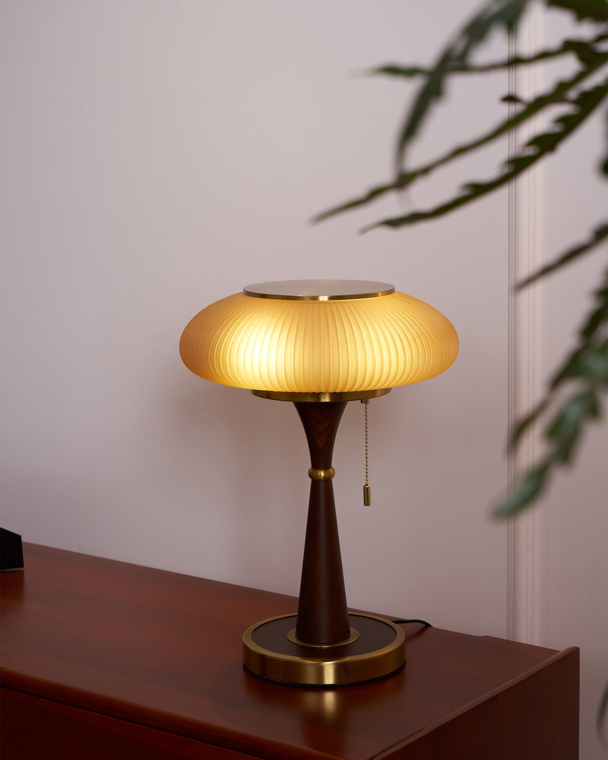 Sylva Mushroom Glass Table Lamp
