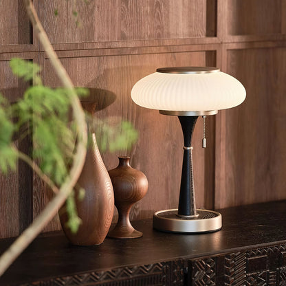 Sylva Mushroom Glass Table Lamp