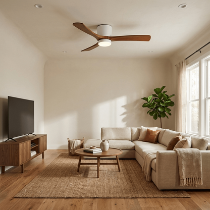 SylvanAir Wooden LED Ceiling Fan