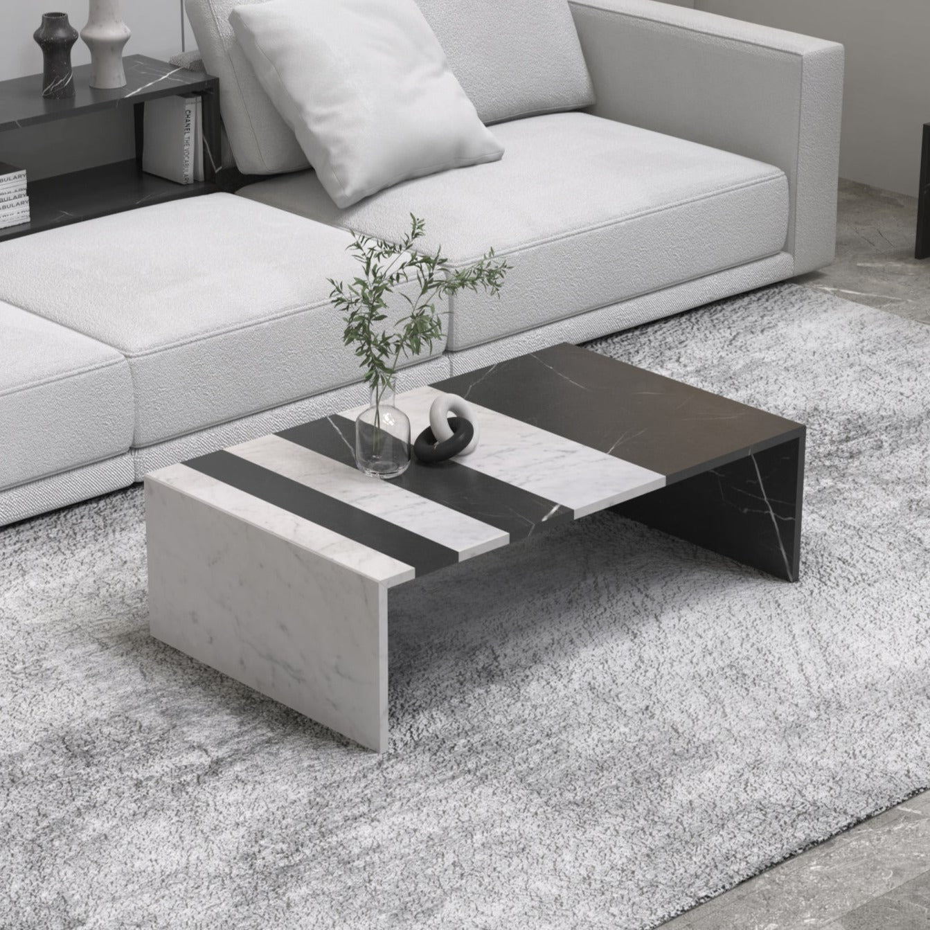 Italian Carrara Pietra Table
