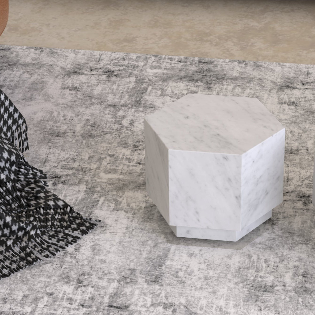 Chiara Italian Carrara Table