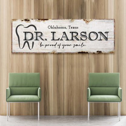Dentist Name Sign