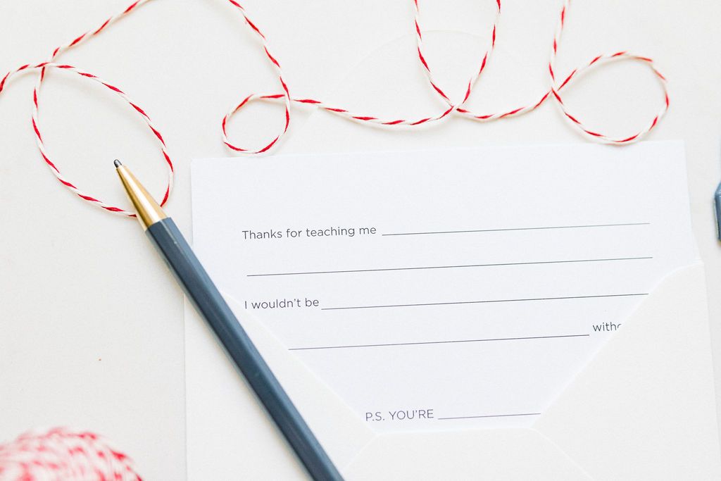 SALE | Simply Said From The Heart Postcard Set | 5 Cards | Plains + Simple