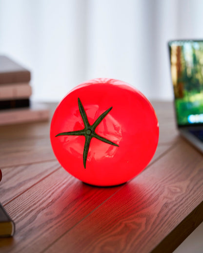 Tomato Glass Table Lamp