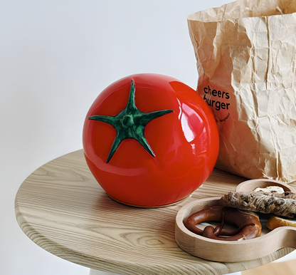 Tomato Glass Table Lamp