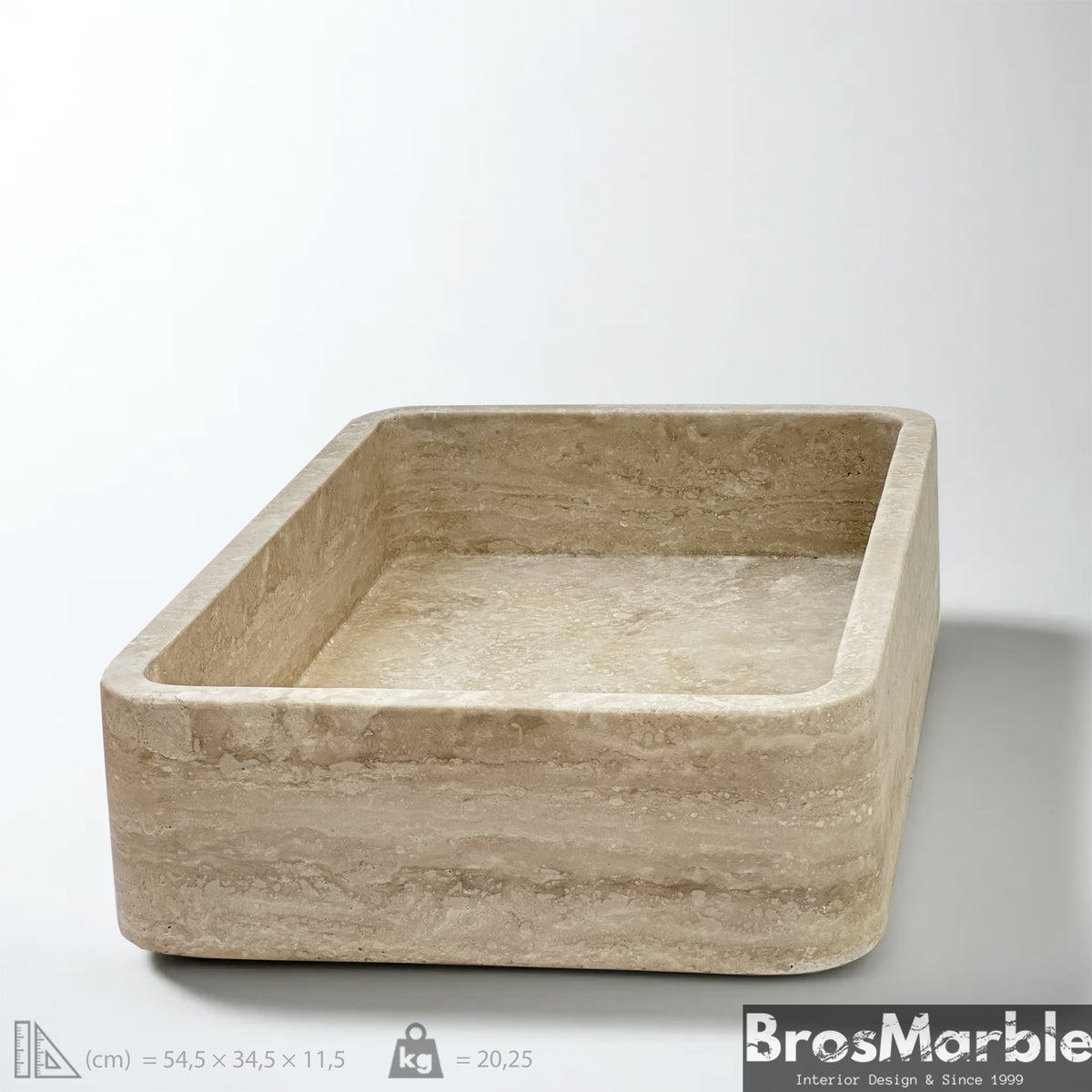 Custom Travertine Sink