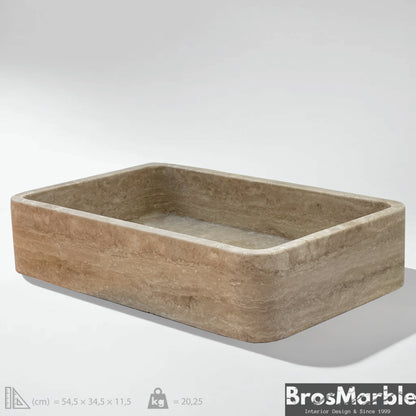 Custom Travertine Sink