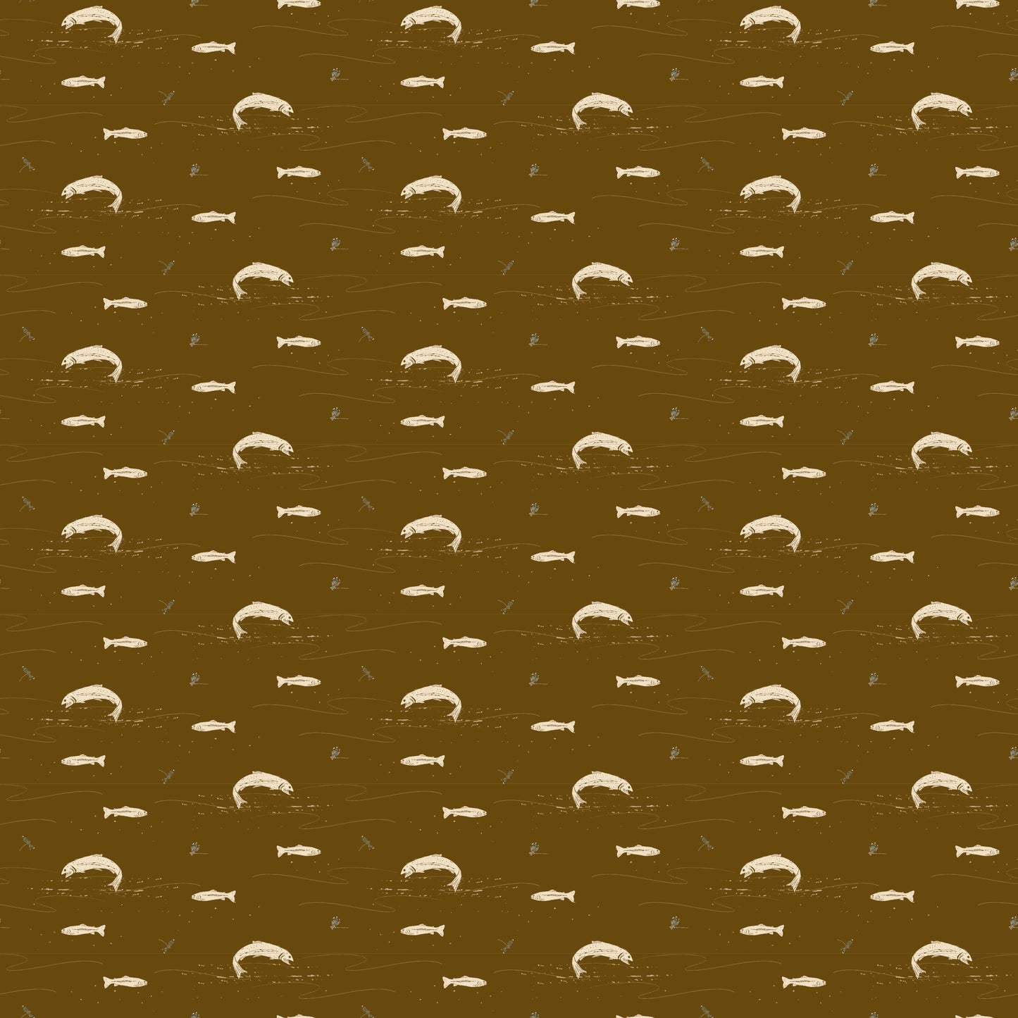 Trout Wallpaper by Cassandra Zaniboni