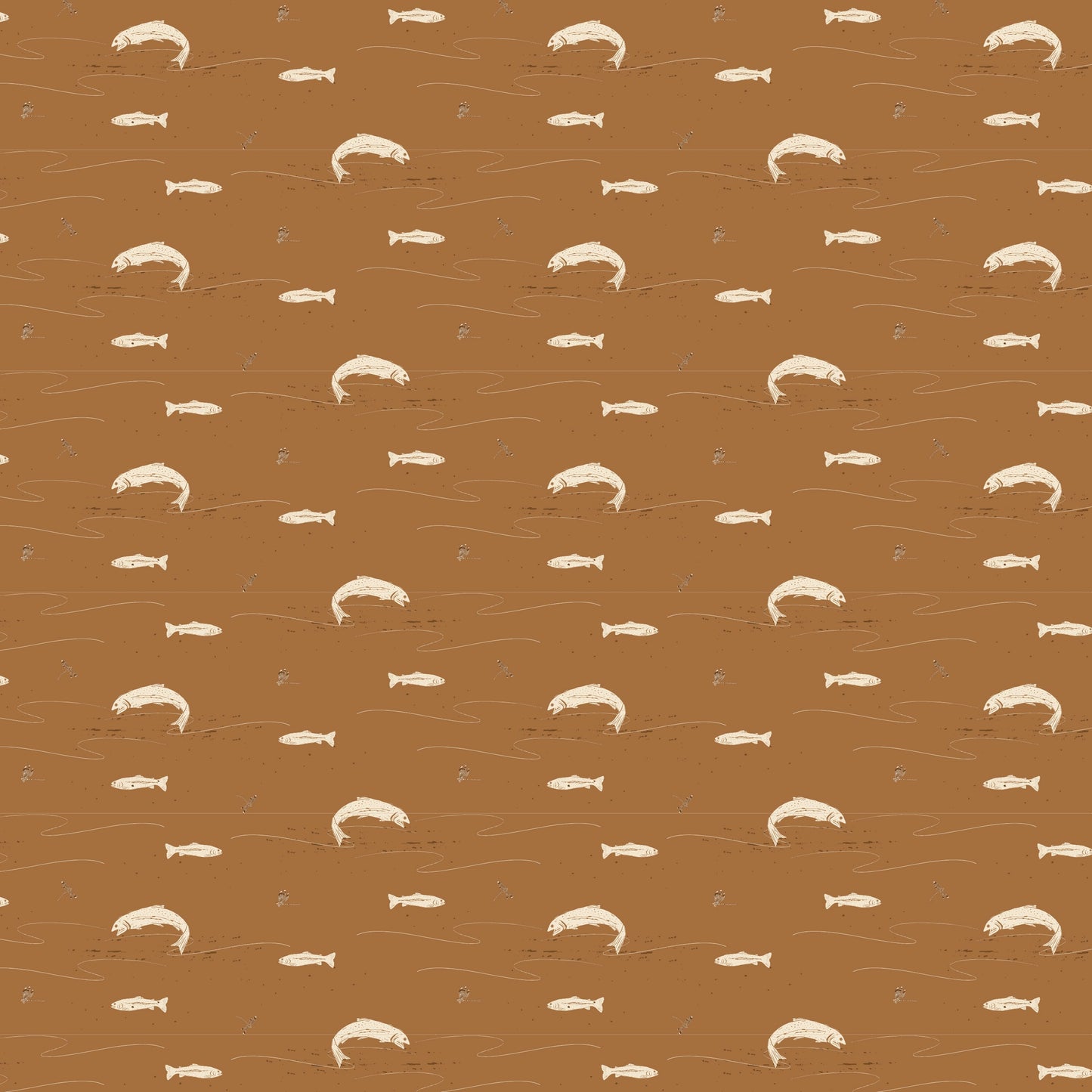 Trout Wallpaper by Cassandra Zaniboni